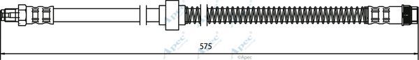 APEC BRAKING Тормозной шланг HOS3398